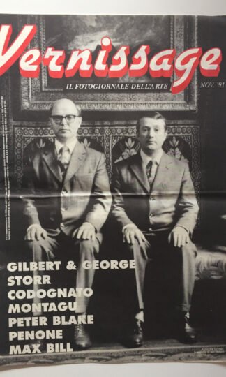 Vernissage il fotogiornale dell'Arte Nov. '91 Gilbert & George