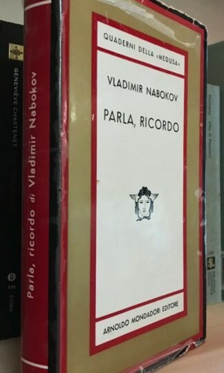 Nabokov Parla, ricordo Mondadori 1962 prima edizione Quaderni della Medusa