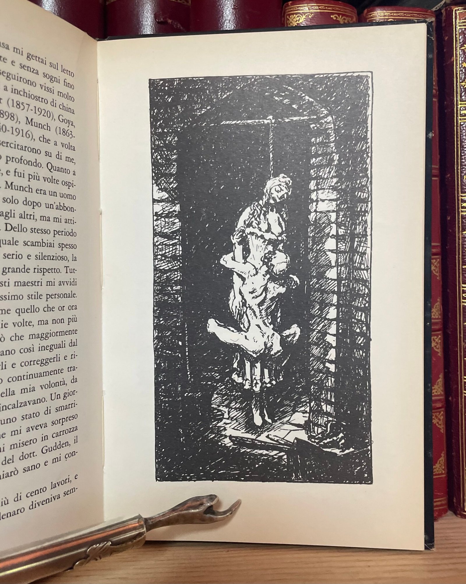 Alfred Kubin Demoni e visioni notturne Biblioteca delle Silerchie 1961 - immagine 8