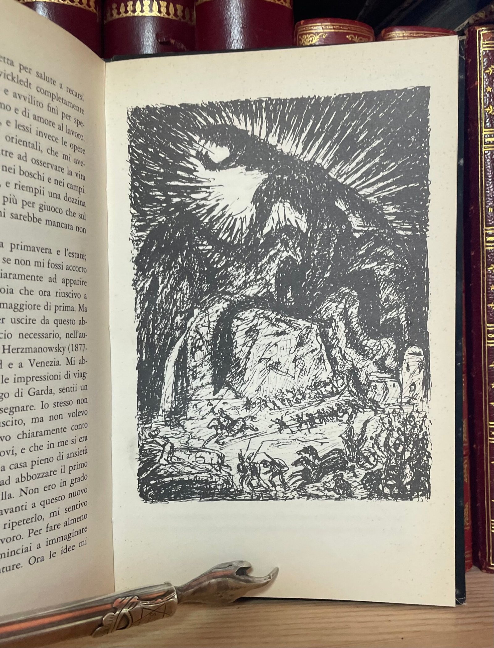 Alfred Kubin Demoni e visioni notturne Biblioteca delle Silerchie 1961 - immagine 9