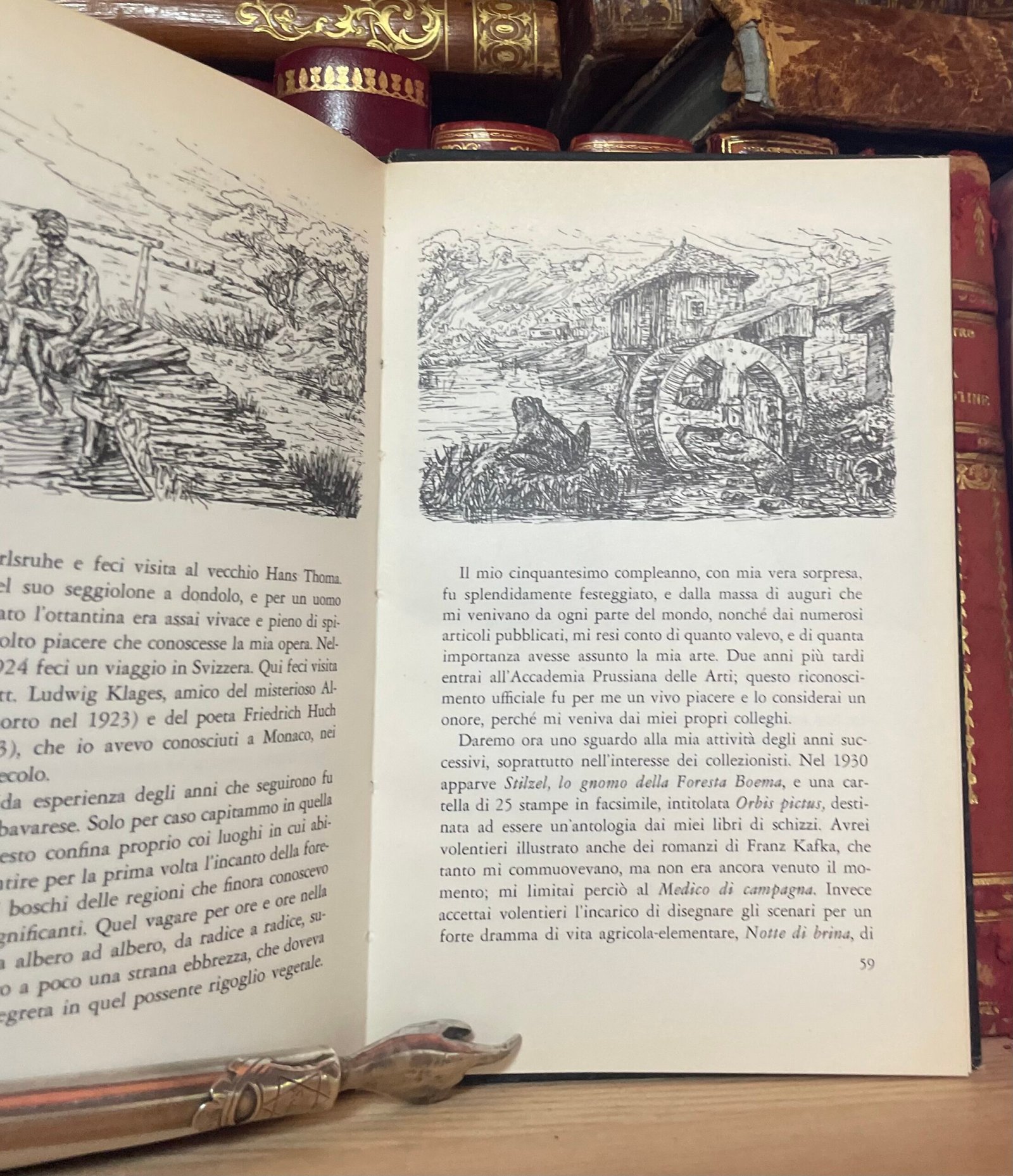 Alfred Kubin Demoni e visioni notturne Biblioteca delle Silerchie 1961 - immagine 10