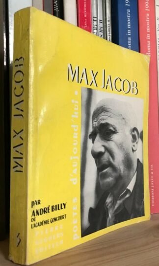 André Billy Max Jacob Collection Poètes d'aujourd'hui Pierre Seghers 1956