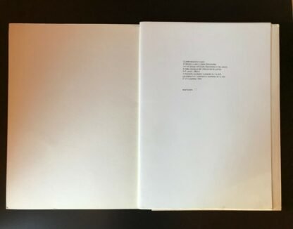 La notte 27 disegni di Giulia Napoleone poesia di Cesare Vivaldi Vanni Scheiwiller 1986 - immagine 4