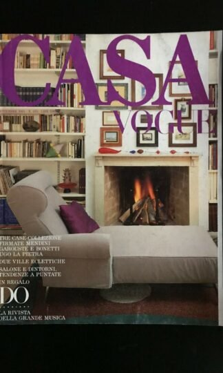 Casa Vogue n.233 settembre 1991 Masayuki Kurokawa Carlo Scarpa Mendini Ugo La Pietra