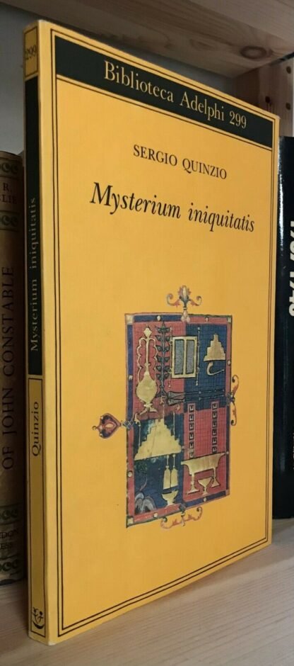 Sergio Quinzio Mysterium iniquitatis Le encicliche dell'ultimo papa Adelphi 1995