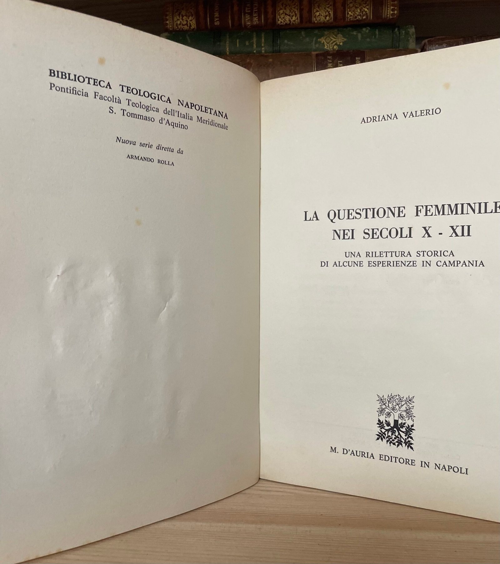 Adriana Valerio La questione femminile nei secoli X-XII D'Auria Editore Napoli - immagine 3
