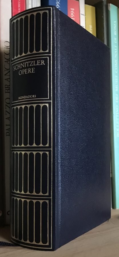 Schnitzler Opere I Meridiani Mondadori prima edizione 1988