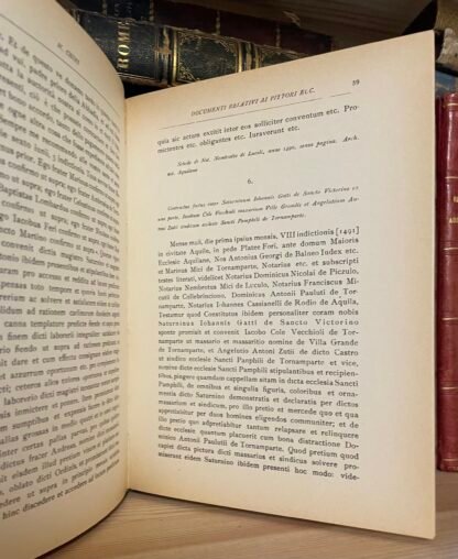 Documenti relativi ai pittori che operarono in Aquila fra il 1450 e il 1550 circa Forni Editore 1979 - immagine 6
