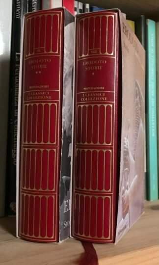 Erodoto Storie Due Volumi Testo Greco a fronte Mondadori I Classici Collezione