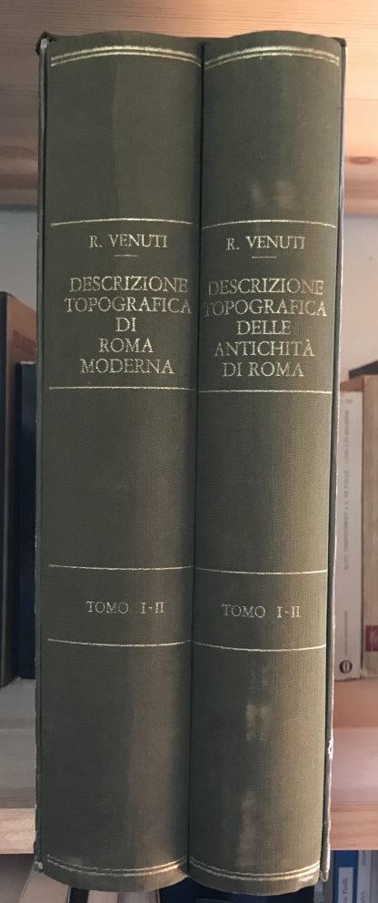 Descrizione topografica delle antichità di Roma e Roma moderna 1977 anastatica