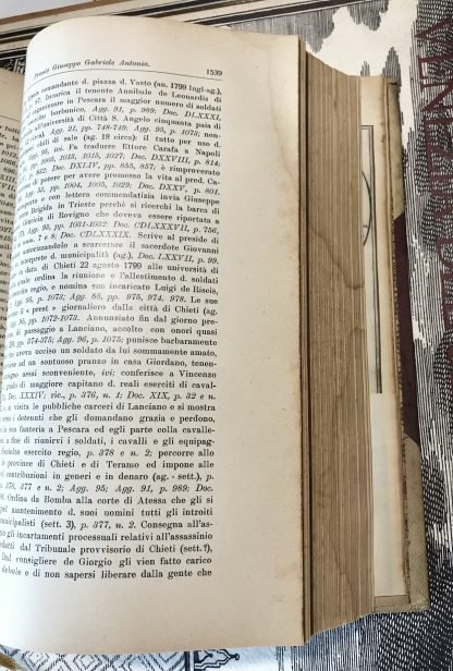 Luigi Coppa-Zuccari L'invasione francese degli Abruzzi 1798-1810 Vecchioni voll. I e II 1928-1932 - immagine 6