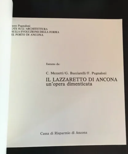 Note sull'Architettura e sull'Evoluzione della Forma del Porto di Ancona 1980 - immagine 5