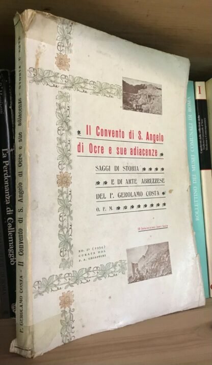 Il convento di S.Angelo di Ocre e sue adiacenze Gerolamo Costa 1954