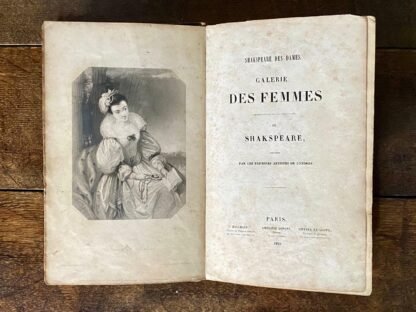 Shakspeare des dames Galerie des Femmes inspirées par les oeuvres dramatiques de Shakespeare 1840 - immagine 4
