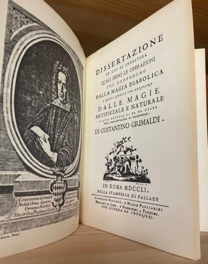 Costantino Grimaldi Le tre magie Dissertazione Magia Diabolica Artificiale Naturale - immagine 3