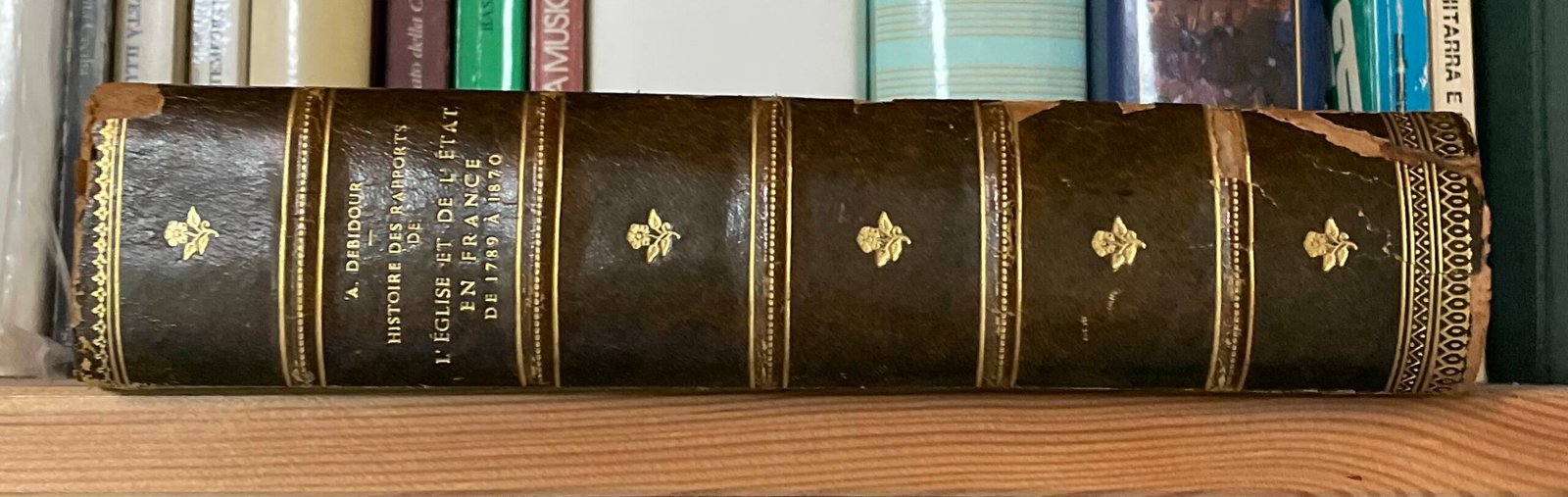 Debidour Histoire des rapports de l'Eglise et de l'Etat en France de 1789 à 1870 - 1911 - immagine 6