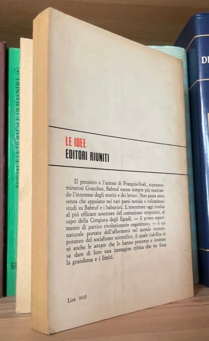 Babeuf Il tribuno del popolo Editori Riuniti 1969 cura di Claude Mazauric - immagine 2