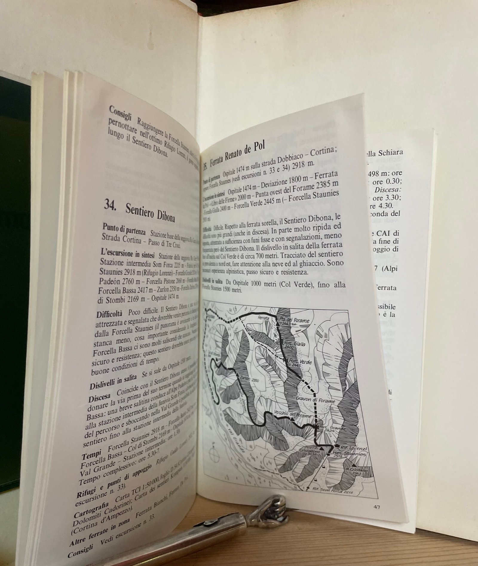 Sepp Schnürer Ferrate delle Dolomiti 55 itinerari attrezzati Zanichelli 1981 - immagine 5