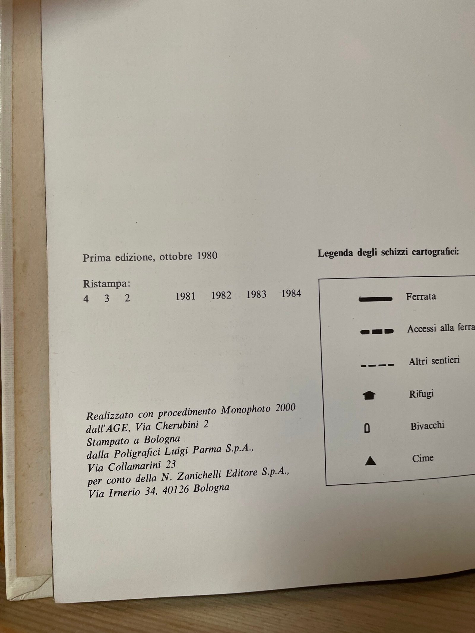 Sepp Schnürer Ferrate delle Dolomiti 55 itinerari attrezzati Zanichelli 1981 - immagine 9
