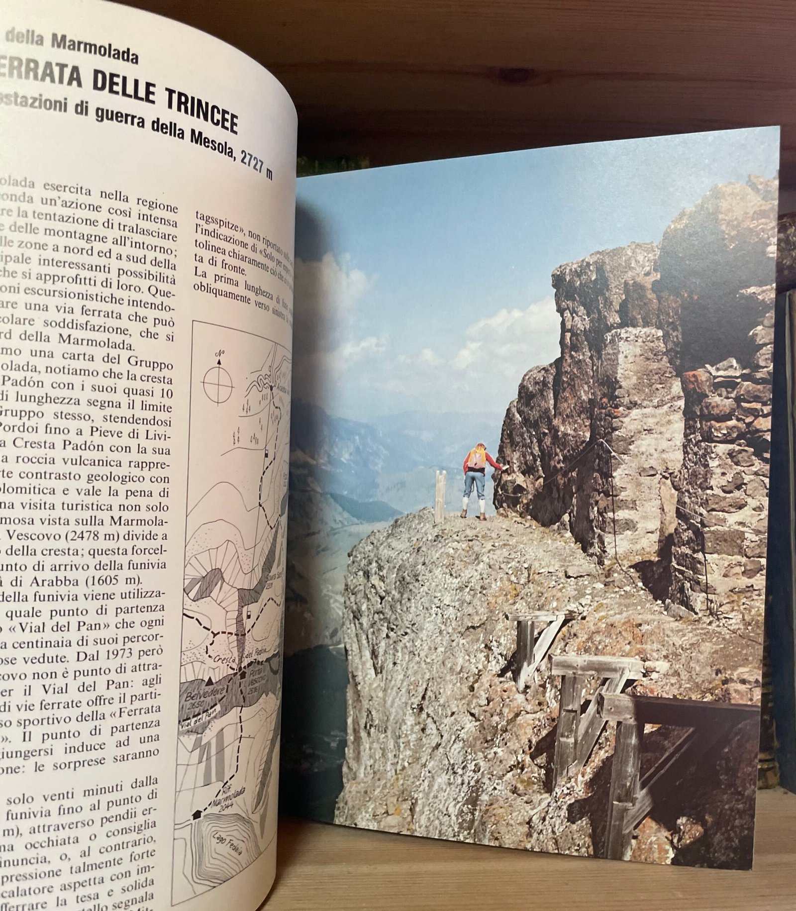 Sepp Schnürer Ferrate delle Dolomiti 55 itinerari attrezzati Zanichelli 1981 - immagine 12