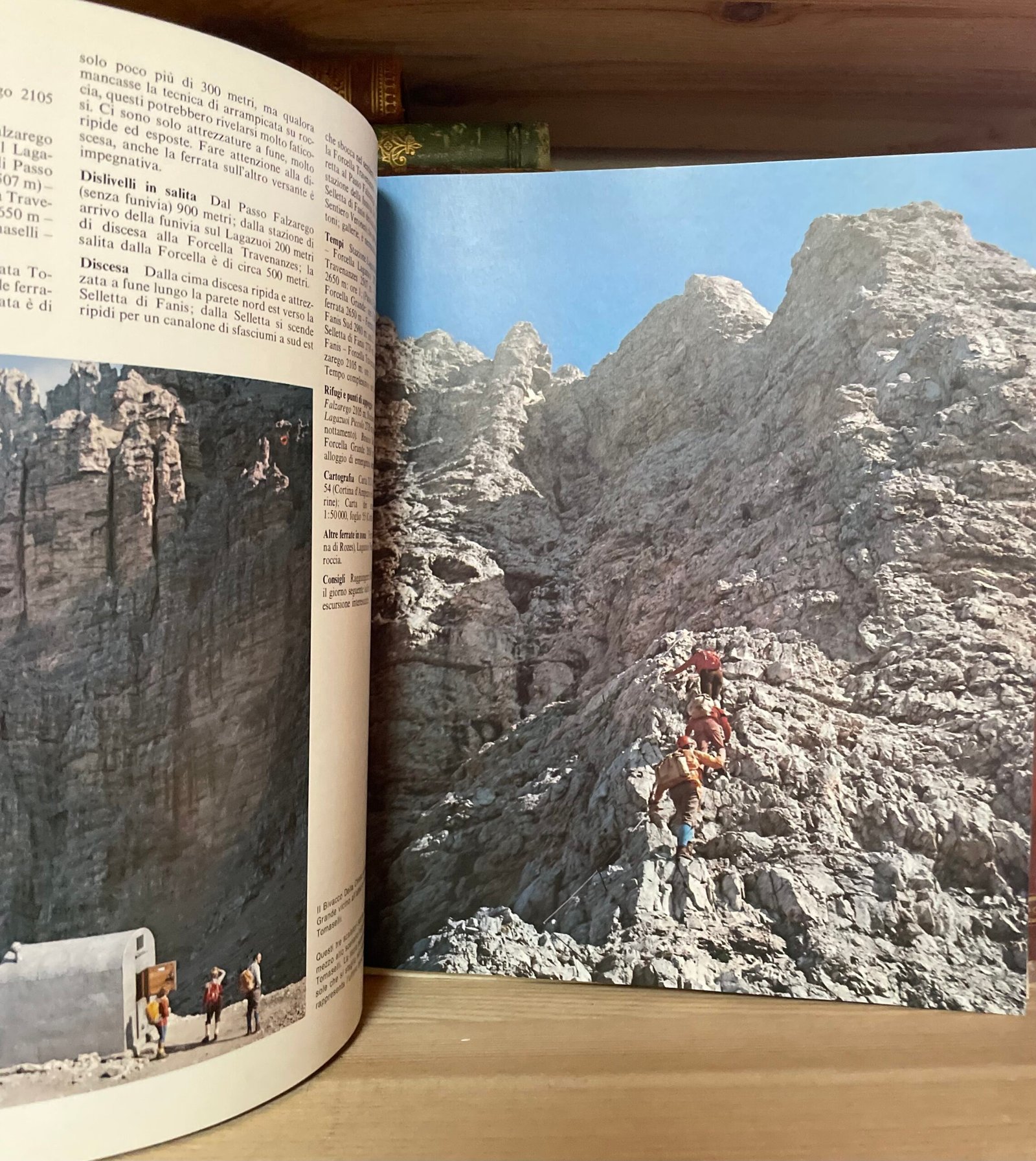 Sepp Schnürer Ferrate delle Dolomiti 55 itinerari attrezzati Zanichelli 1981 - immagine 16