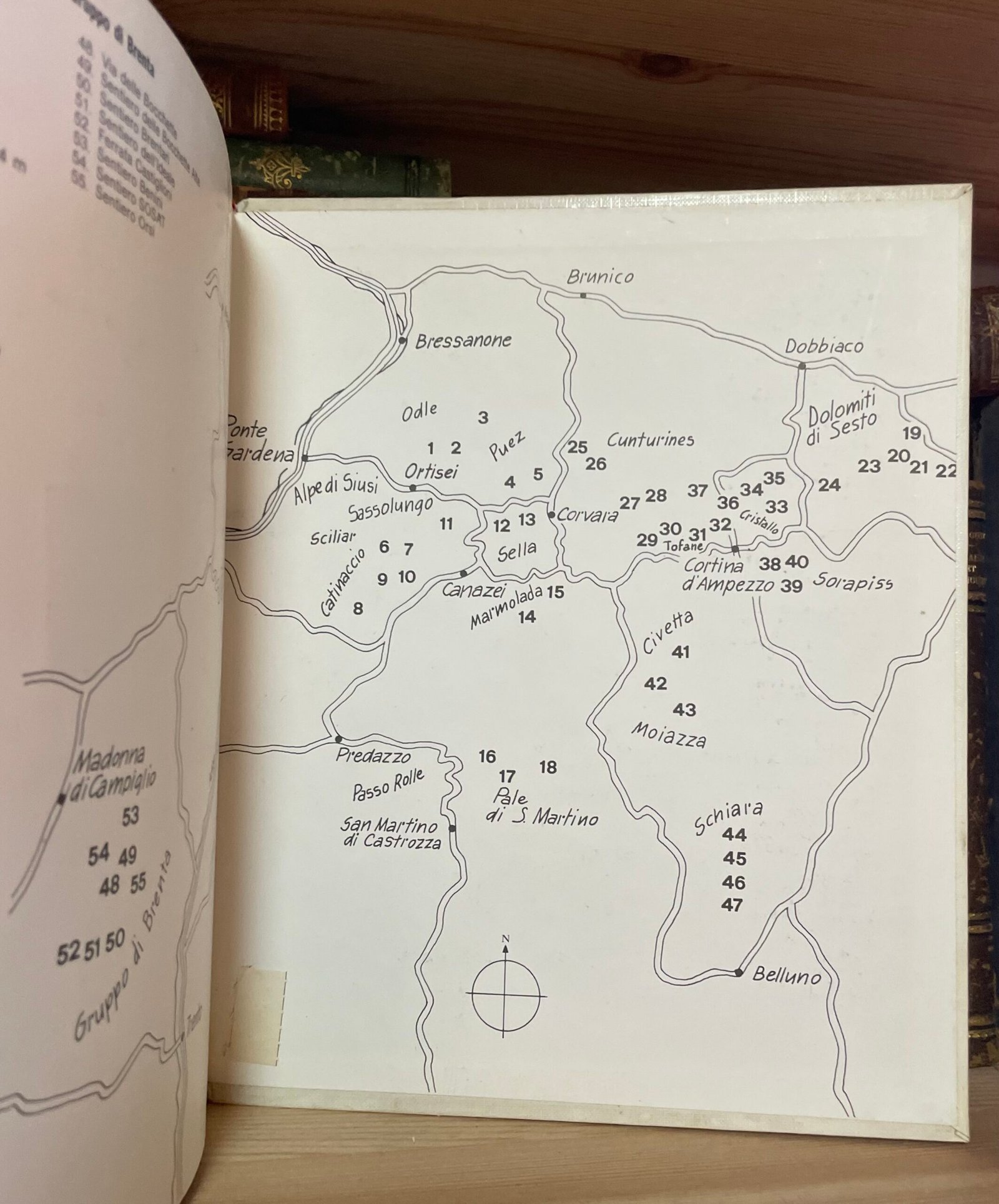 Sepp Schnürer Ferrate delle Dolomiti 55 itinerari attrezzati Zanichelli 1981 - immagine 21