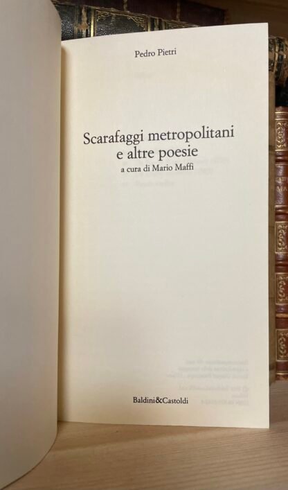 Pedro Pietri Scarafaggi metropolitani e altre poesie Baldini & Castoldi 1993 - immagine 3