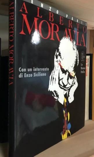 Renzo Paris Aberto Moravia con un intervento di Enzo Siciliano La Nuova Italia