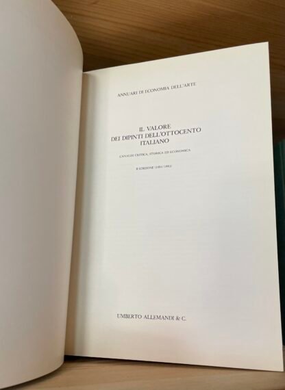 Il valore dei dipinti dell'Ottocento l'analisi critica storica economica 1984 - immagine 6