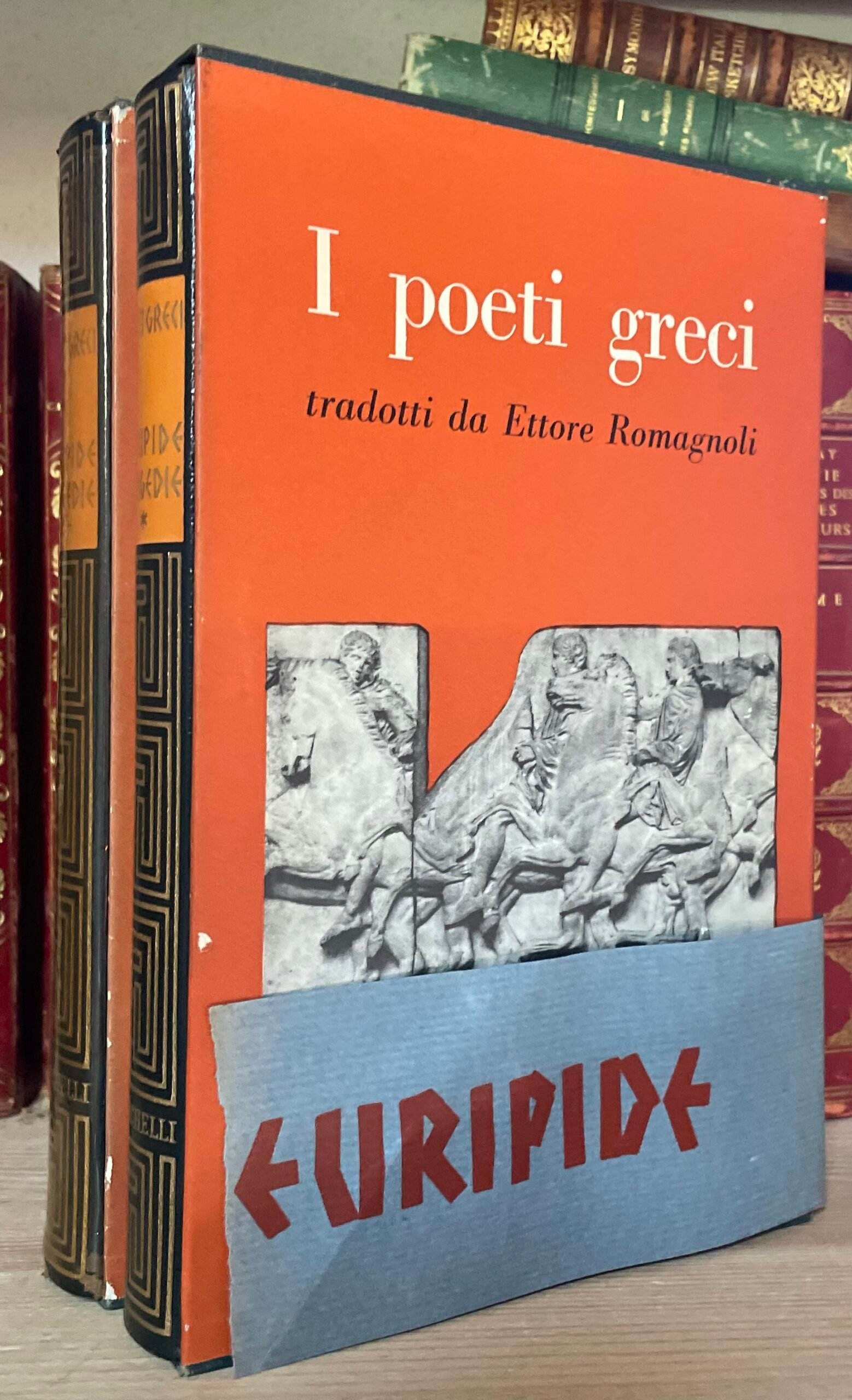 I Poeti greci tradotti da Ettore Romagnoli le tragedie di Euripide 2 Volumi - immagine 4