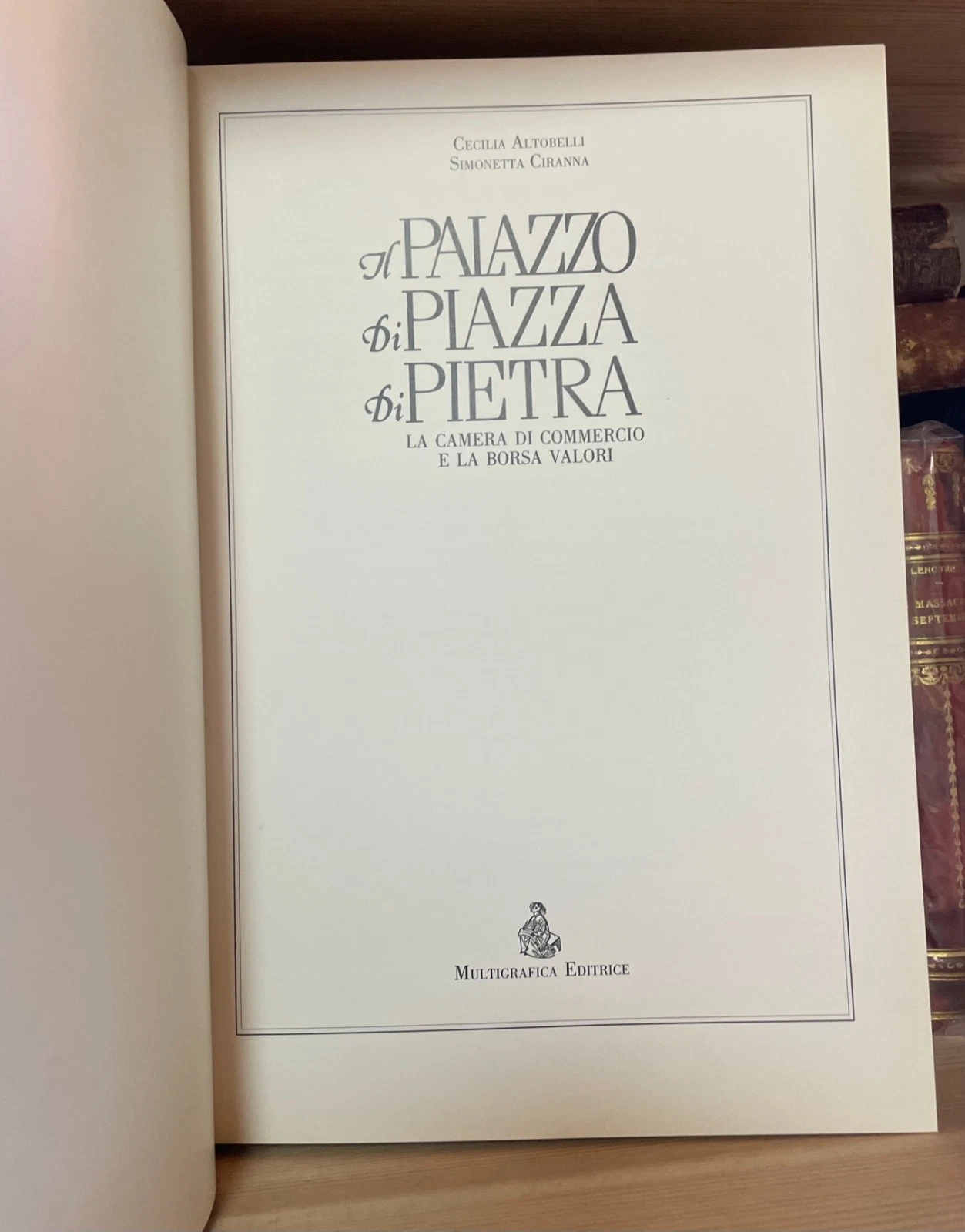 Il palazzo di piazza di pietra Multigrafica Editrice novembre 1987 - immagine 8