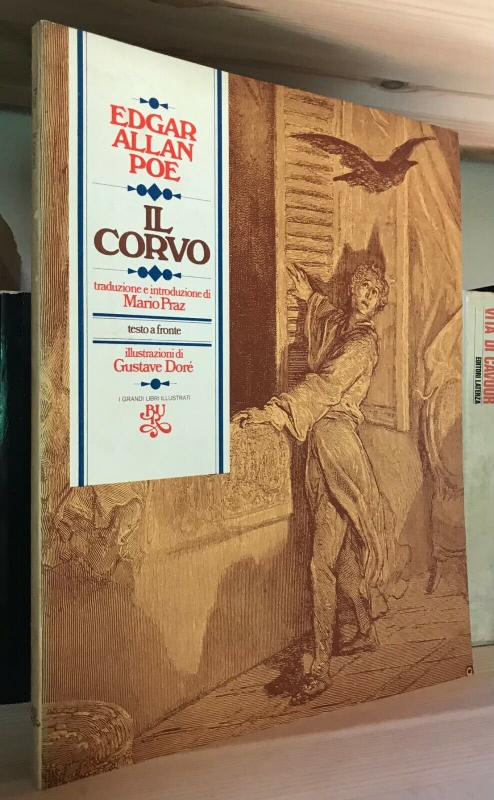 Edgar Allan Poe Il Corvo Mario Praz Gustave Doré BUR 1974