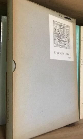 Campanella Apologia di Galileo a cura di Luigi Firpo Strenna UTET 1969