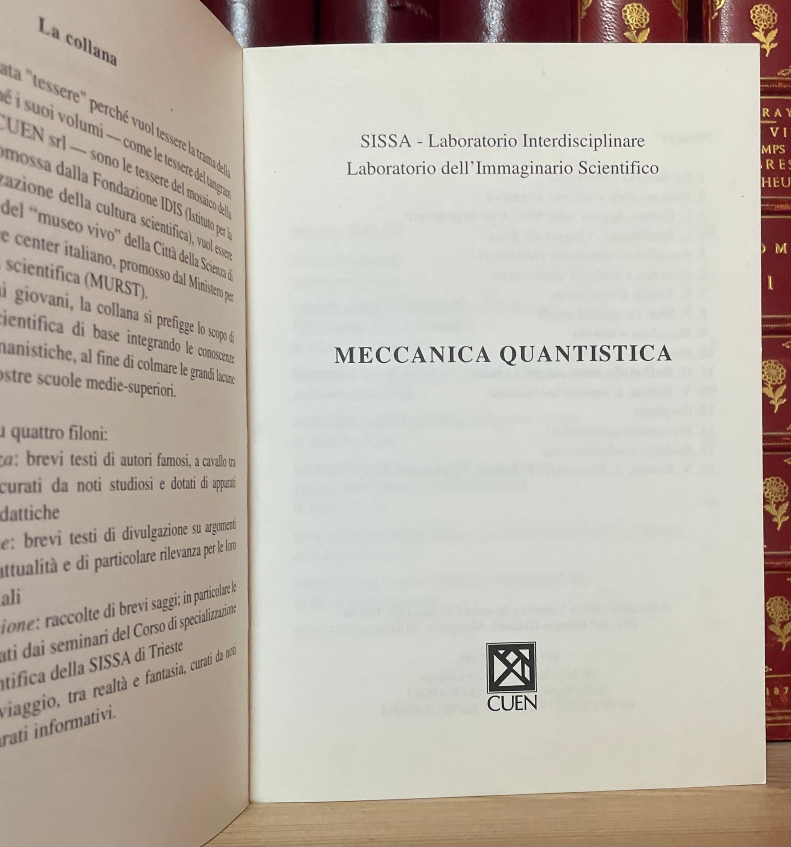 Meccanica quantistica Tessere quaderni di divulgazioni Cuen 1995 - immagine 3