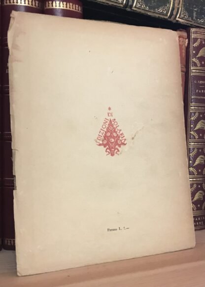 Umberto Saba Preludio e fughe Edizioni di Solaria 1928  Esemplare n. 197/700 - immagine 3