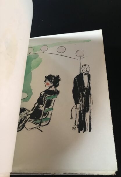 Jean de Tinan Noctambulismes Ronald Davis 1921 dessins de Maurice Barraud - immagine 4