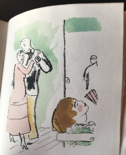 Jean de Tinan Noctambulismes Ronald Davis 1921 dessins de Maurice Barraud - immagine 6