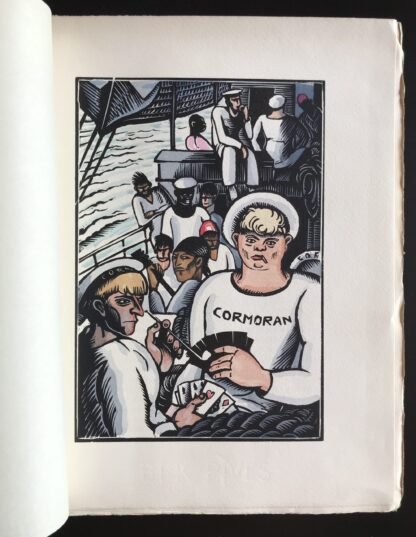Louis Chadourne Le Maitre du Navire illustré de 65 bois originaux de Pierre Falké  1925 - immagine 4