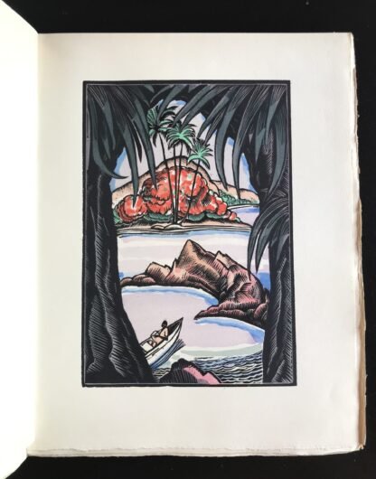 Louis Chadourne Le Maitre du Navire illustré de 65 bois originaux de Pierre Falké  1925 - immagine 5