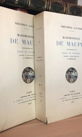 Théophile Gautier Mademoiselle De Maupin ill. Solomko Ferroud 1914