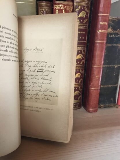 Riccardo Bacchelli Amore di poesia Giulio Preda Editore 1930 - immagine 5