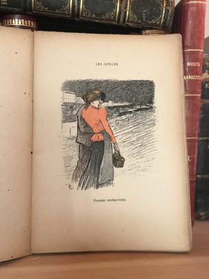 Steinlen Dans la vie Cent dessins en couleurs Édition H. Piazza et Cie 1901 - immagine 5