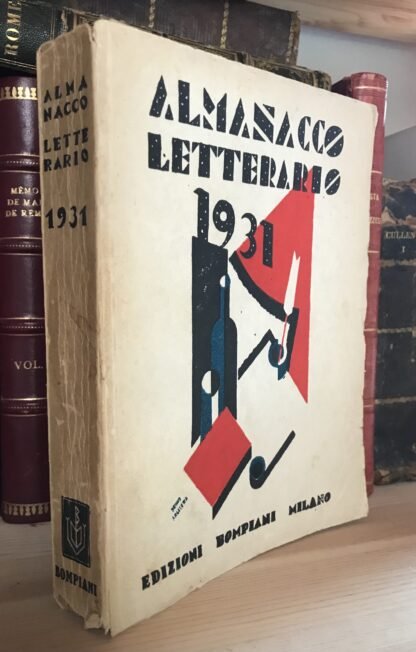 Almanacco letterario 1931 Edizioni Bompiani Milano