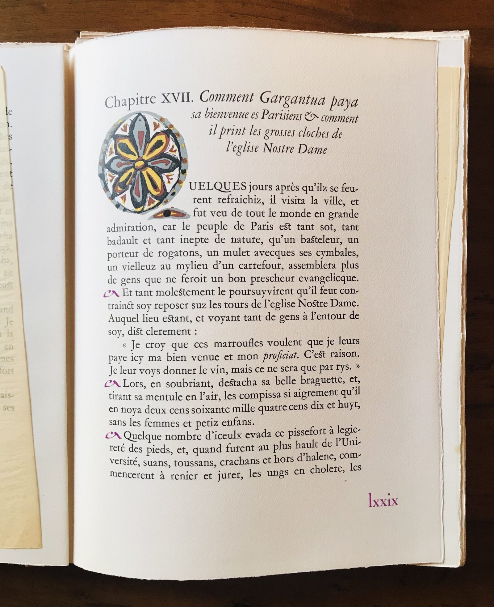 Rabelais Gargantua Lithographies de Clavé Les bibliophiles de Provence 1955 - immagine 9