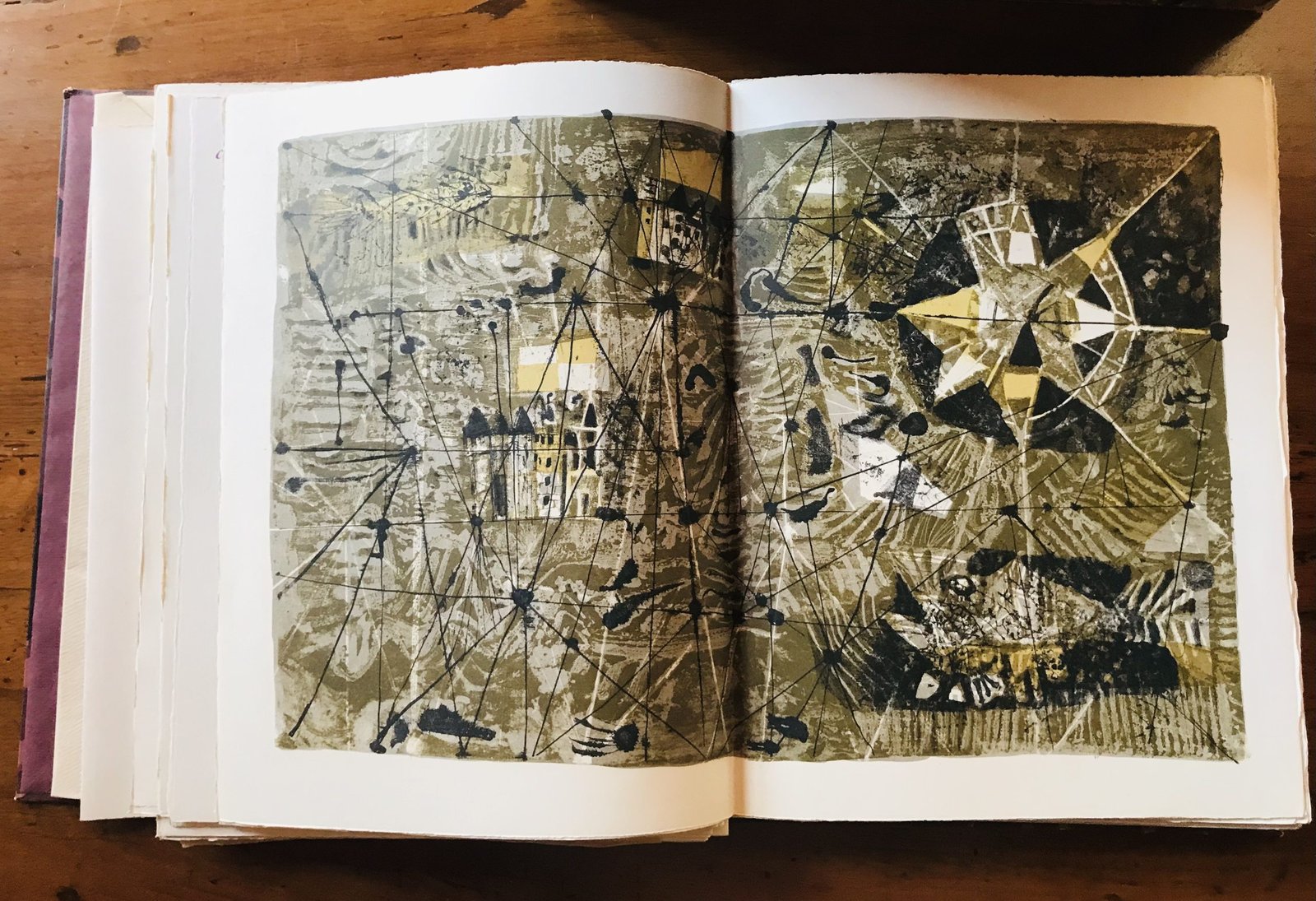 Rabelais Gargantua Lithographies de Clavé Les bibliophiles de Provence 1955 - immagine 12