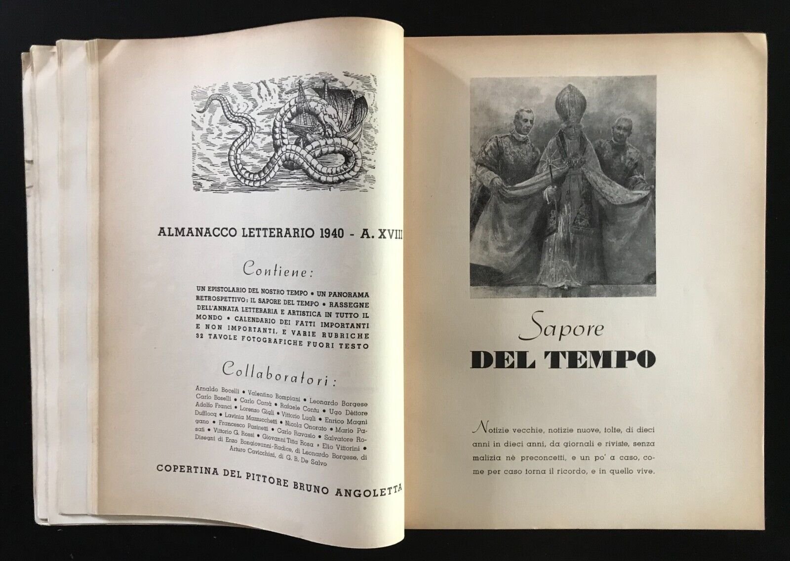 Almanacco letterario Bompiani 1940 Sapore del tempo - immagine 3