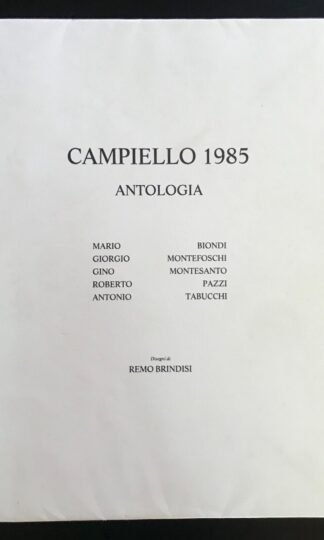 Antologia del Campiello 1985 disegni di Remo Brindisi