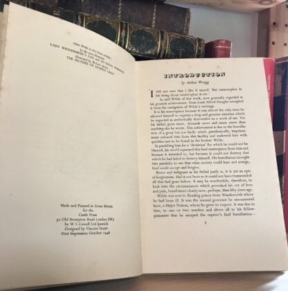 Oscar Wilde The Ballad of Reading Gaol illustrated by Arthur Wragg Castle Press - immagine 9