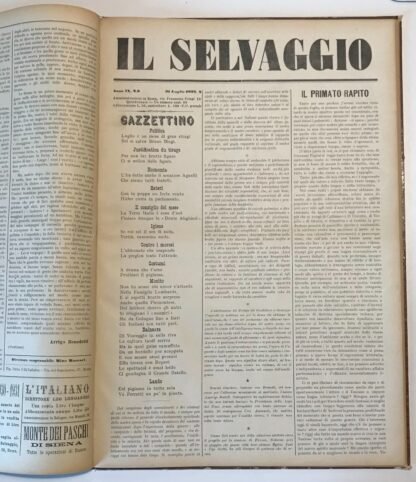 Il Selvaggio annata completa 1932 dir. Mino Maccari - immagine 12