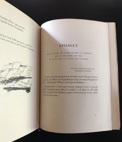 André Gide Le Prométhée mal enchainé trente dessins par Bonnard NRF 1920 - immagine 8